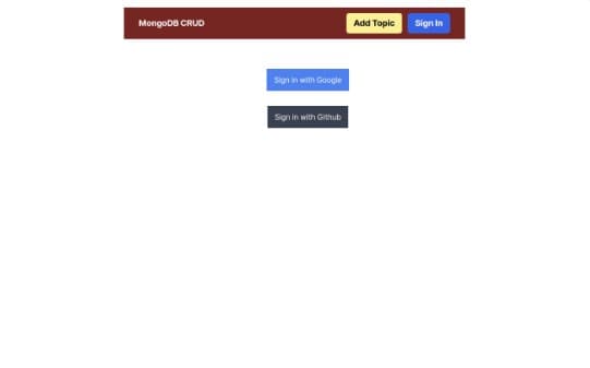 MongoDB CRUD